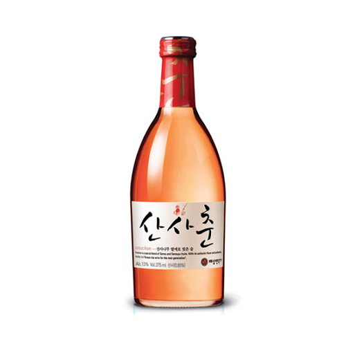 [배상면주가] 산사춘 375ml, 13% / [Baesangmyunjuga] Sansachun, koreanischer Reiswein 375ml, Alk.13%