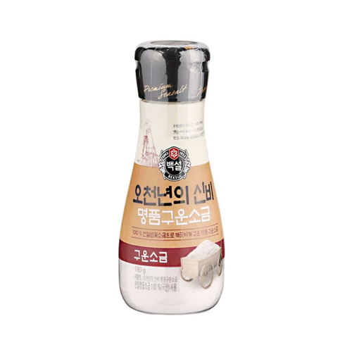 [백설] 구운소금 180g / [Beksul] Geröstetes Salz 180g