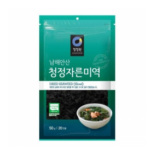 [청정원] 청정자른미역 50g / [Cheongjeongwon] Geschnittener Seetang 50g