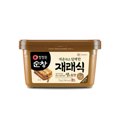 [청정원] 재래식 된장 1kg / [Cheongjeongwon] Doenjang, koreanische Sojabohnenpaste 1kg