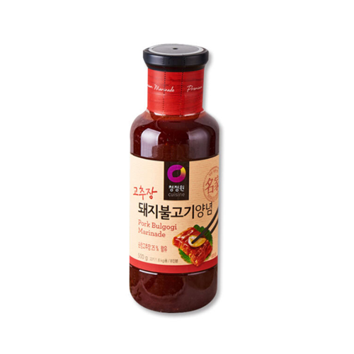 [청정원] 돼지불고기양념 500g / [Cheongjeongwon] pikante Marinade für Schweinefleisch 500g