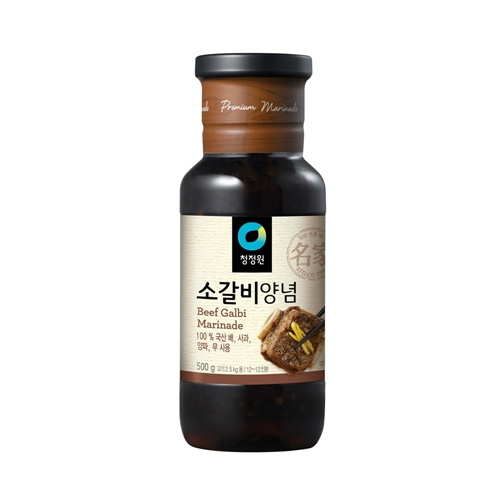 [청정원] 소갈비 양념 500g / [Cheongjeongwon] Marinade für Rinderrippchen 500g