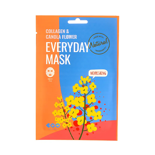 [디어부] 콜라겐&카놀라꽃 마스크팩 27g / [Dearboo] Collagen&Canola Flower Gesichtsmaske 27g