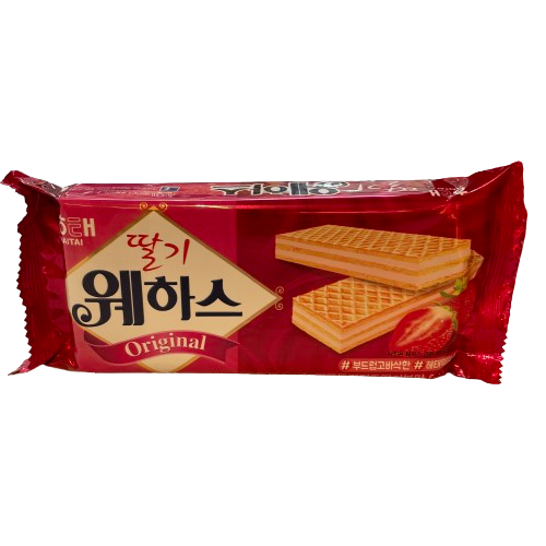 [해태] 딸기 웨하스 50g / [Haitai] Waffer (Strawberry) 50g