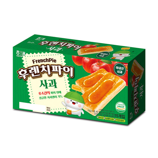 [해태] 후렌치파이 사과 192g / [Haitai] French Pie(Apfel) 192g