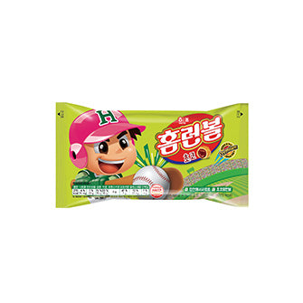 [해태] 홈런볼 46g / [Haitai] Homerunball, weiches Gebäck mit Schokoladenfüllung 46g