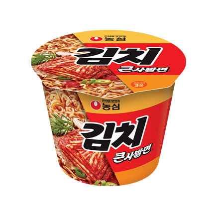 [농심] 김치 큰사발 100g / [Nongshim] Kimchi Ramyun im großen Becher 100g