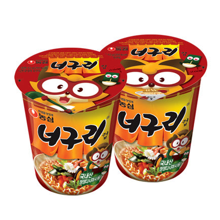 [농심] 너구리 작은사발 62g / [Nongshim] Neoguri im kleinen Becher 62g