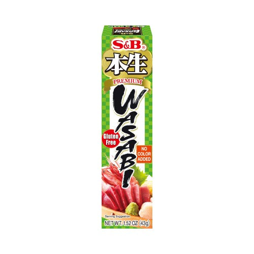 [S&B] 생와사비 튜브 43g / [S&B] Wasabi in Tube 43g