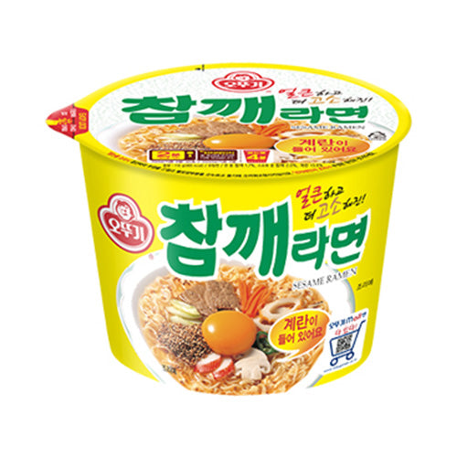 [오뚜기] 참깨라면 큰사발 110g / [OTTOGI] Chamkkae Ramyun im großen Becher 110g