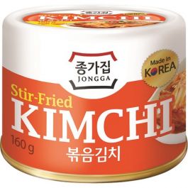 [종가] 볶음김치 160g / [Jongga] Bokkeum Kimchi, gebratenes Kimchi 160g