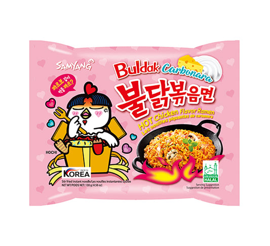 [삼양] 까르보불닭볶음면 130g / [Samyang] Carbo Buldak Bokkeummyun 130g