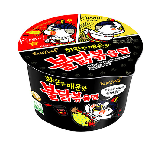 [삼양] 불닭볶음면 큰사발 105g / [Samyang] Buldak Bokkeummyun im großen Becher 105g