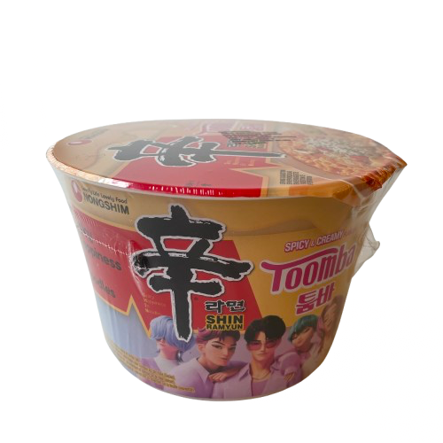 [Nongshim] 툼바 신라면/ Scharfe Instat-Nudeln mit cremiger Käse-Sahne-Sauce 110g