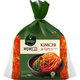 [비비고] 포기김치 1kg / [BIBIGO] Pogi Kimchi, halbierter fermentierter Chinakohl 1kg