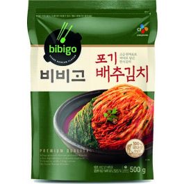 [비비고] 포기김치 500g / [BIBIGO] Pogi Kimchi, halbierter fermentierter Chinakohl 500g