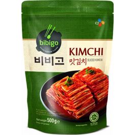 [비비고] 맛김치 500g / [BIBIGO] Mat Kimchi, geschnittener fermentierter Chinakohl 500g