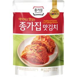 [종가집] 맛김치 500g / [Jongga] Mat Kimchi, geschnittener fermentierter Chinakohl 500g