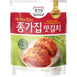 [종가집] 맛김치 200g / [Jongga] Mat Kimchi, geschnittener fermentierter Chinakohl 200g