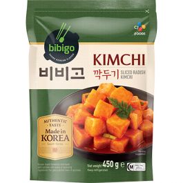 [비비고] 깍두기 450g / [BIBIGO] Kkakdugi, Rettich-Kimchi 450g