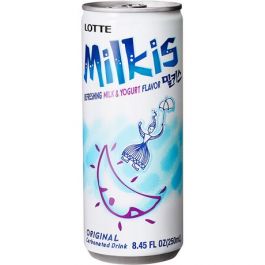 [롯데] 밀키스 오리지날 250ml / [LOTTE] Milkis(Original), süßliches Milchgetränk mit Kohlensäure 250ml