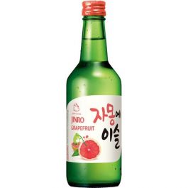 [하이트진로] 자몽에 이슬 350ml, 13% / [Jinro] Soju Grapefruit 350ml, Alk. 13%