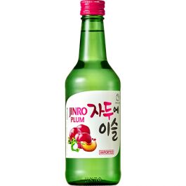 [하이트진로] 자두에 이슬 350ml, 13% / [Jinro] Soju Pflaume 350ml, Alk. 13%