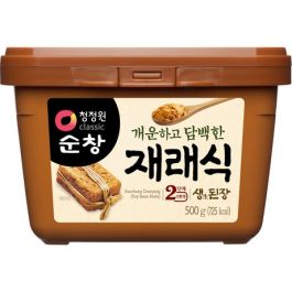 [청정원] 재래식 된장 500g / [Cheongjeongwon] Doenjang, koreanische Sojabohnenpaste 500g