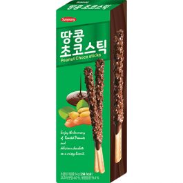 [선영] 땅콩 초코스틱 54g / [Sunyoung] Schoko-Stäbchen(Erdnuss) 54g