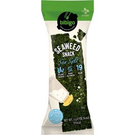 [비비고] 스낵 김 천일염 4g / [BIBIGO] Seealgen Snack(Meersalz) 4g