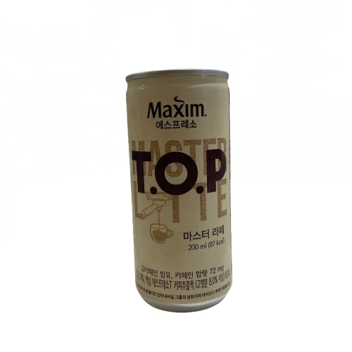 [맥심] T.O.P 마스터 라떼 200ml / T.O.P Master latte 200ml