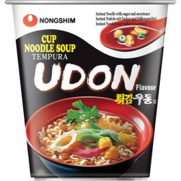 [농심] 튀김우동 62g / [Nongshim] Tuigim Udon, koreanische Instantnudeln in kleinen Becher 62g