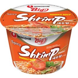 [농심] 새우탕면 큰사발 115g / [Nongshim] Saewootangmyun, koreanische Instantnudeln aus Shrimps im großen Becher 115g