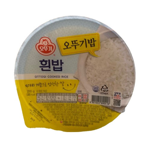 [오뚜기] 흰밥 210g / [OTTOGI] Gekochter Reis 210g