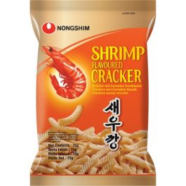 [농심] 새우깡 75g / [Nongshim] Saewookkang, Shrimps-Snack 75g