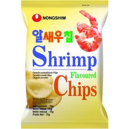 [농심] 알새우칩 75g / [Nongshim] Alsaewoochip, Shrimps-Snack 75g