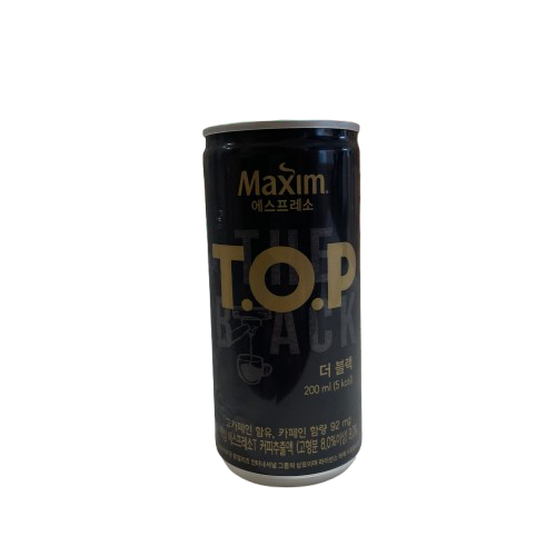 [맥심] T.O.P 에스프레소 더블랙200ml/ Maxim T.O.P - The Black200ml