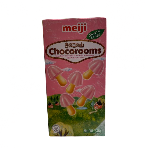 [MEIJI]초코송이 딸기맛 36g / Chocorooms Strawberry36g