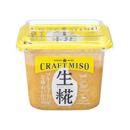 [히카리 미소] 미소 400g / [Hikari Miso] Craft Miso Nama Koji, japanische Sojabohnenpaste 400g