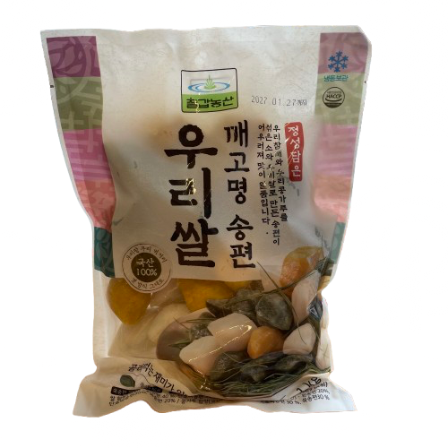 [칠갑농산] 깨고명 송편 / Sesamfüllung Songpyeon 1Kg