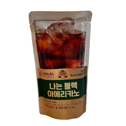 [태웅]블랙아메리카노 /Schwarzer Americano-Kaffee 240ml
