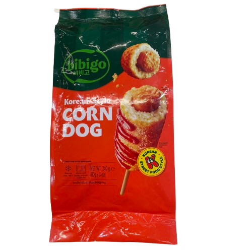 [비비고] 핫도그 3개입 240g / [BIBIGO] Corn Dog 3 Stück 240g