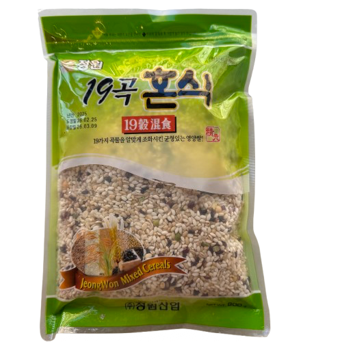 Jeongwon 19 Gok Honsik (Gemischte Körner) 800g/[정원] 19곡 혼합잡곡 800g