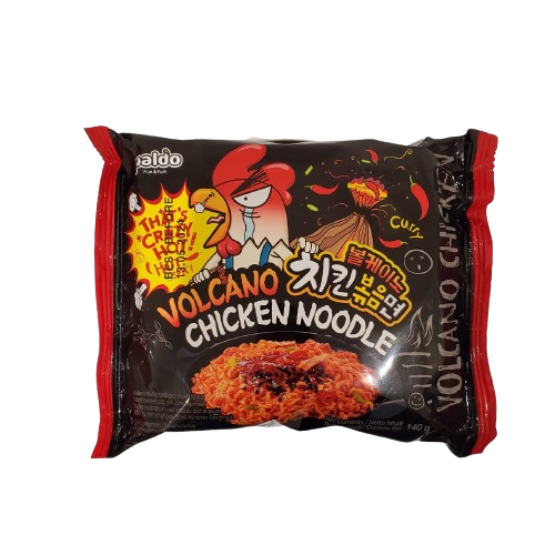 [팔도] 볼케이노 치킨볶음면 140g / [Paldo] Volcano Chicken Bokkeummyun 140g