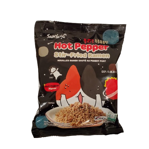 [삼양] 불타는 후추볶음면 120g / [Samyang] Hot Pepper Bokkeummyun 120g