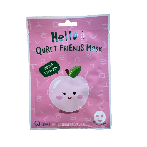 [큐릿] 복숭아 마스크팩 25g / [Quret] Peach Gesichtsmaske 25g