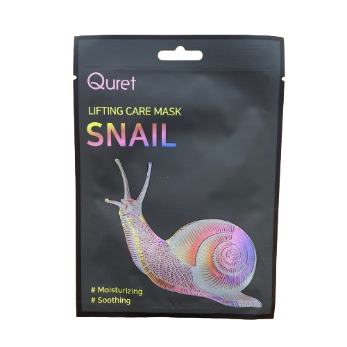 [큐릿] 리프팅 케어 마스크팩 25g / [Quret] Lifting Care Gesichtsmaske(Schnecke) 25g