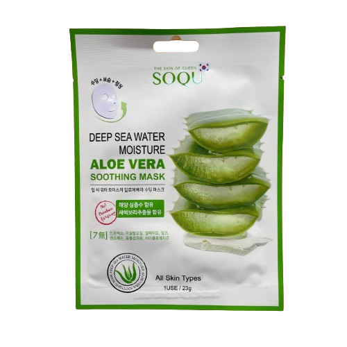 [SOQU] 엘로에 마스크팩 23g / [SOQU] Aloe Vera Gesichtsmaske) 23g