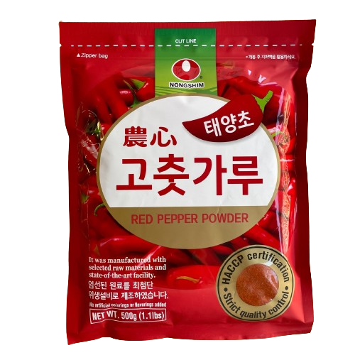 [농심] 고운 고추가루 500g / [Nongshim] Gochugaru, feines Chilipulver 500g