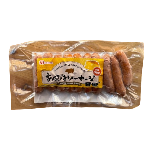 [NPH] 치즈가 들어있는 일본식 돼지고기 소세지 185g / [NPH] Schweinewürstchen mit Käse nach japanischer Art 185g